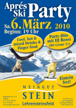 Apr&eacute;s Ski Party Sa., 6.M&auml;rz 2010